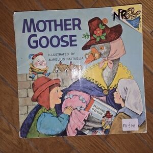 Vintage 1973 Mother Goose Paperback Book